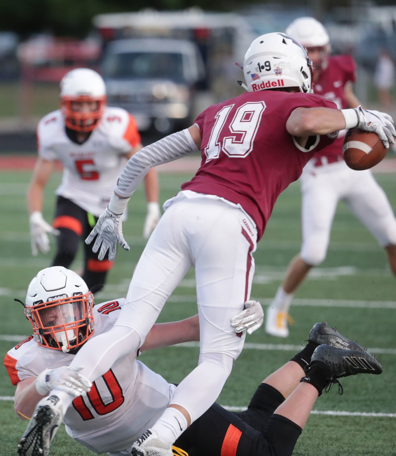 Middleton vs Verona Big Eight Conference football game